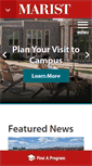 Mobile Screenshot of marist.edu