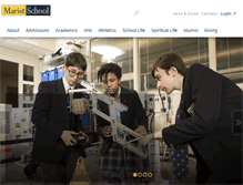 Tablet Screenshot of marist.com